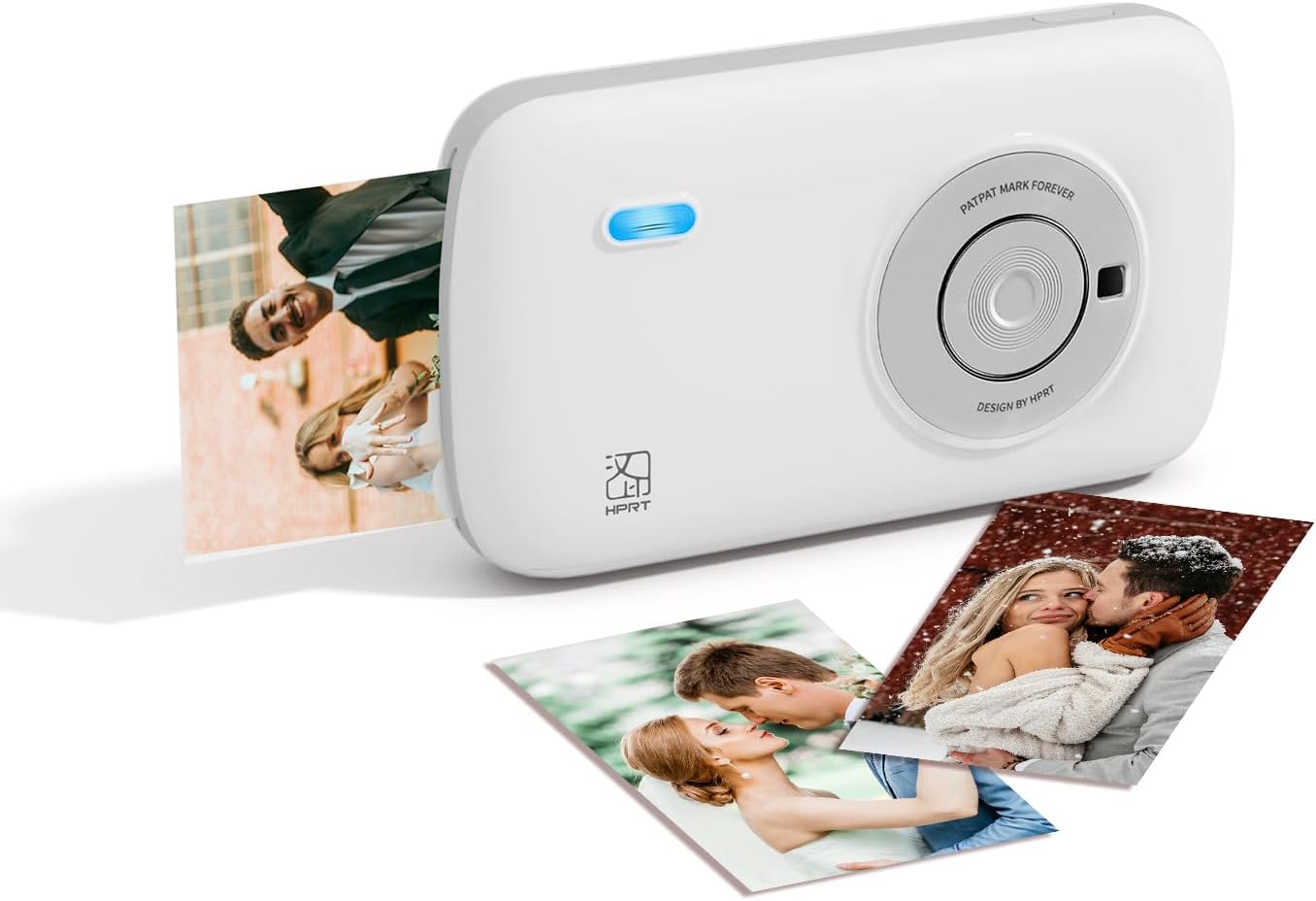 Pocket Photo Printer – Turn Your Favorite Phone Memories into Real Photos, Instantly. Works with iPhone/Android, Includes FREE 10 sheets of photo paper ($15 value)
