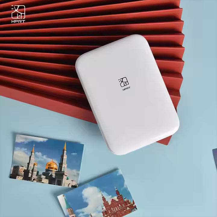 Pocket Photo Printer – Turn Your Favorite Phone Memories into Real Photos, Instantly. Works with iPhone/Android, Includes FREE 10 sheets of photo paper ($15 value)
